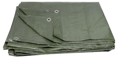 Lacers JaffaLine Gewebeplane - Robuste & wasserdichte Abdeckplane in verschiedenen Größen und Farben für optimalen Schutz im Outdoor-Bereich! (Grün, 2x3m)