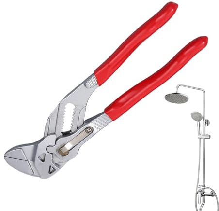 Alicates de tubería, herramienta de reparación de de águila para tuberías, alicates de bomba de agua resistentes, para fontanería, garaje, baño, ducha, hogar, taller, construcción
