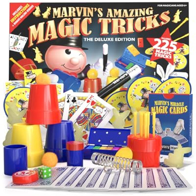 Marvin's Magic Magic Card Tricks Set - Kids & Adults Age 6+