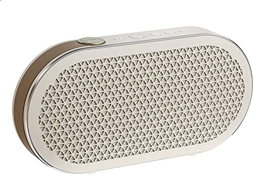 DALI Katch G2 – Premium Bluetooth-Lautsprecher mit Außergewöhnlicher Klangqualität, Elegantes Aluminium-Design und Integriertem Leder-Tragegurt