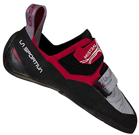 La Sportiva Women's Mistral Rock Climbing/Bouldering Shoe, Velvet/Cloud, 8 US (Equivalent to 39.5 EU)