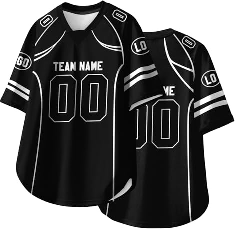 Generisch Personalisiert American Football Trikot Custom Football Jersey Personalized Stitched/Printed Team Name & Number Sporthemden Men Women Youth Herren Sports Uniform Trikot Mit Eigenem Namen