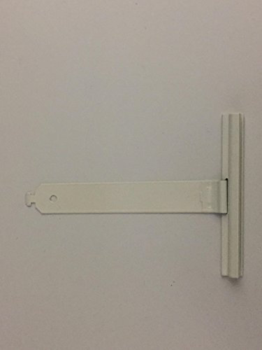 Aufhängefeder Abdruckdämmfeder Stahlfeder Mini für Rolladen weiß beschichtet - im 5er Set