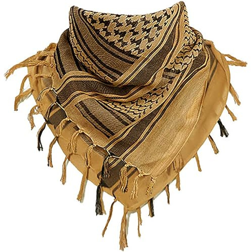 Soft Cotton Shemagh Scarf Arab Sun Hat Combat Desert Keffiyeh SAS Army Tactical Military Desert Head Neck Wrap mask