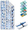 Fit-Flip Strandtuch XXL - Mikrofaser Badetuch - Strandtücher leicht und schnelltrocknend - 100% recyceltes Mikrofaser Handtuch - Strandhandtuch zum Baden (Batik Stripes 160x90cm)