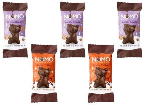 Vegan Chocolate Reindeer - Cookie Dough and Toffee - Dairy Free, Gluten Free, Egg Free, Nut Free, Plant-Powered