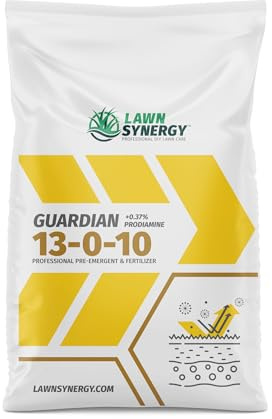 13-0-10 Pre-Emergent Lawn Fertilizer (18 lbs.) - Prevents Crabgrass & Weeds - Slow-Release Nitrogen for Dark Green Color - All Grass Types