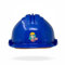 TAMS Kinderhelm Bauhelm Schutzhelm mit Drehverschluss | Spiel & Spaß (Meerjungfrau, Blau)