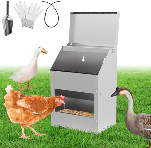 Peviasot foderautomat höns 4,5 kg galvaniserat stål