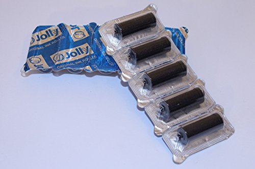 5 Einfärbrollen Farbrollen für Preisauszeichner Jolly