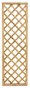 ITALFROM Panneau grillagé Diagonale en Bois de pin imprégné pour Jardin – CM60 x 180h