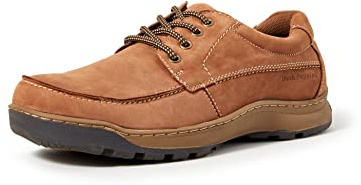 Hush Puppies Men's Tucker Derbys, Brown Tan Nubuck Tan, 10 UK