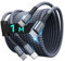 USB C Kabel,【2Stück 1M+1M 】60W PD 3.0 Ladekabel USB C Nylon Schnellladekabel USB C Kompatibel mit iPhone16 Pro Max Plus/15 Pro Max Plus, Galaxy S21 S22 S23 S24, iPad Pro/iPad Air, MacBook Air, Pixel
