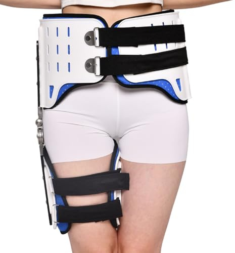 SFKLYU Español:Ortesis Cadera Ajustable Abducción Estabilizador Cadera Dispositivo Fijación Protección Articulaciones Soporte Órtesis Cadera Aliviar Dolor Ciática Articulaciones,B Right