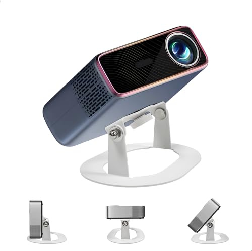 Soporte Proyector Tripode Proyector Tripe, 1/4 de Pulgada Agujero del Tornillo Universal de Sobremesa Soporte para Proyectores Trípode Portátil Ángulo del Proyectores Ajustable Apto para Sobremesa