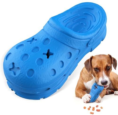 RUXAN Jouets à Mâcher pour Chiens et Chiots, Peut être Rempli de Friandises, Caoutchouc Naturel Résistant, Résistants Aux Morsures, Interactifs pour Petits et Moyens Chiens