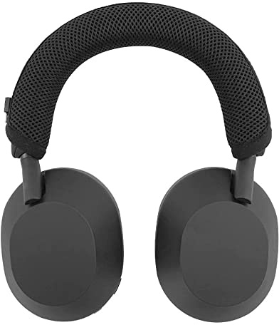 JOYSOG Headband Cover Pad for Sony WH-1000XM5 Headphone, Headset Headband Protector Cushion Replacement with Zipper (Black)