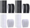 16 PCS Velcro Adhesivo Doble Cara, Cierre Adhesivo Doble Cara Extrafuerte, Cinta adhesiva Doble Cara, 3 * 10cm (blanco y negro)
