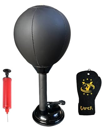 Desktop Punching Bag Speed Ball Training Punch Ball - Suction Sparring Boxing for Kids & Adults - Table Boxing Exercise