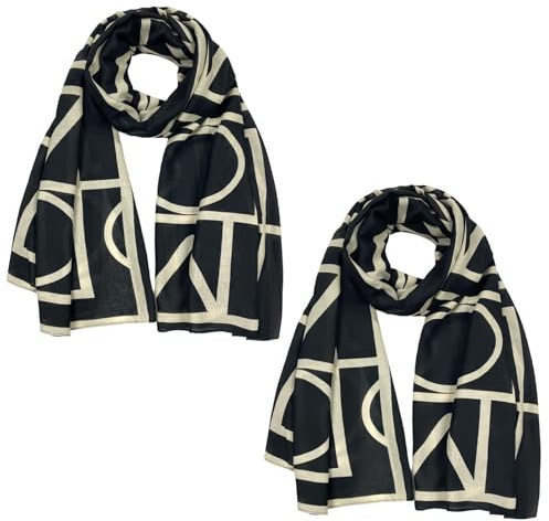 FUIPVGI 2 bufandas lisas para mujer, bufandas y envolturas para mujer, bufanda de invierno, bufanda ligera, regalos para damas, bufandas envolturas para la cabeza para bodas, fiestas y ocasiones