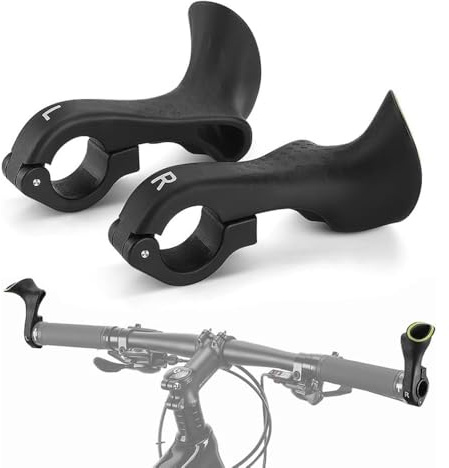 CDHNG Manillar de Bicicleta MTB para Merida One-Twenty 2020, Bicicleta Puños MTB Cómodo Asas Ergonómicas MTB Manillar Extensión Bicicleta Montaña,Short