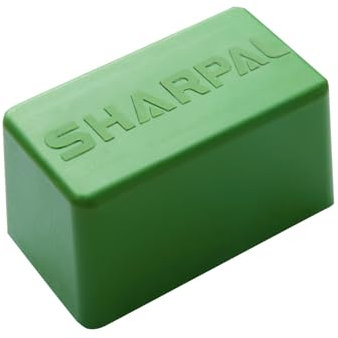 SHARPAL 209H 220g Grüne Polierpaste, Fein Grün Schärfpaste zum Schärfen aller Messer Schleifpaste leder strop schärfen pamping verbindungen (1-pack, insgesamt 220g.)
