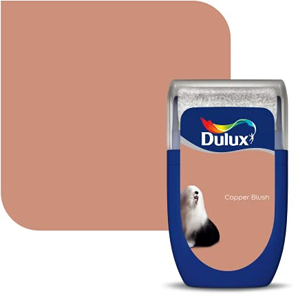 Dulux Walls & Ceilings Tester Paint, Copper Blush, 30 ml