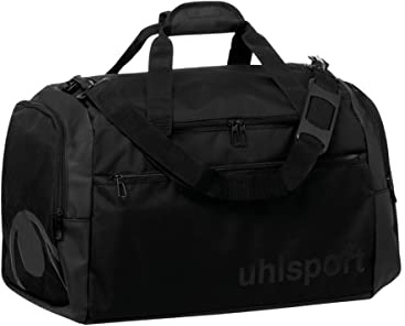 uhlsport Essential 50 L Sports Bag pour Femmes et Hommes - avec Deux Poches latérales et Une Poche Frontale - Sac pour Le Sport, Les Voyages, la Gym, Le Football - Noir