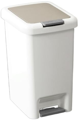 Bidone della spazzatura per la casa, pattumiera della cucina - bidone della spazzatura con coperchio a pedale - Cestini ergonomici per la protezione degli odori, articoli per la casa, per sogg