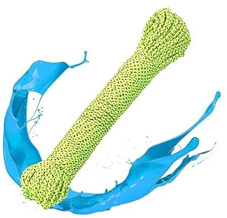 BESPORTBLE Cuerda De Nailon Reflectante De 2 5 Mm para Tienda De Campaña 20 M Resistente Y Segura para Uso En Exteriores.