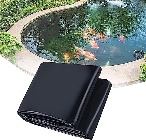 Fodera per laghetto per piscine da giardino e cortile, membrana leggera e flessibile per cascata, caratteristiche 2,3 x 3,5 m, 3,5 x 3,5 m, 4,7 x 5,7 m, 45,7 x 75,7 cm, fodera per laghetto