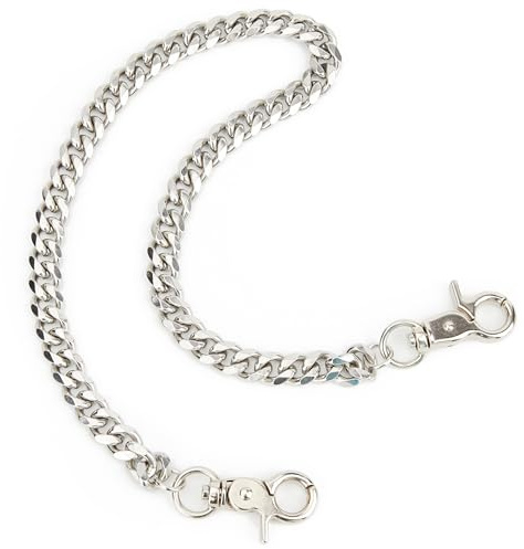 Wallet Chain for Men Women, 20 Stainless Steel Wallet Chain Heavy Duty, Pants Chain Jeans Chain Belt Loop Chain Key Chain Pocket Chain for Biker Punk Goth Skater Streetwear