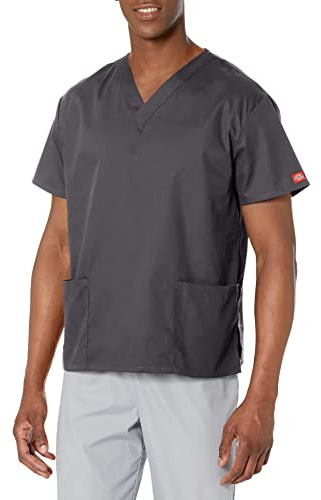 Blouse médicale Unisexe Dickies EDS (86706) - L, Gris Foncé