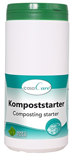 cdVet casaCare Compost Starter 1 kg – Optimisation des propriétés de l'engrais – Naturelles – Humidité – Contrôle des odeurs de pourriture + organismes nocifs – sans résidus Chimiques