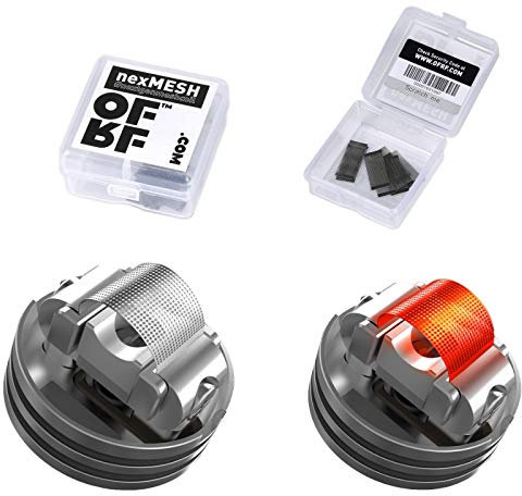 10Stk. nexMESH OFRF COIL 0,13 Ω Ohm A1 Wotofo Mesh Selbstwickler RBA 60-70W