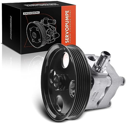 Frankberg 1x Bomba de la dirección asistida hidráulica con Polea de Correa Compatible con S80 I TS XY 2.4 D 2.4 D5 2001-2004 XC90 I 275 3.2 AWD D5 AWD 2002-2012 Diesel Replace# 8602733