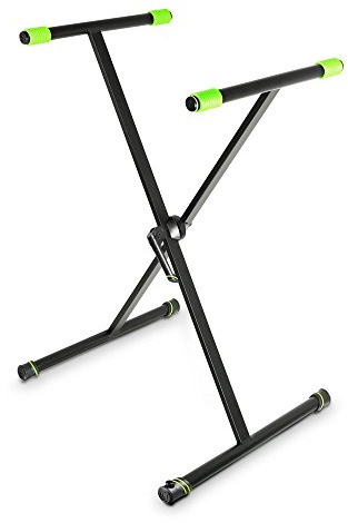 Gravity KSX 1 - Keyboardstativ X-Form, Einfach, schwarz