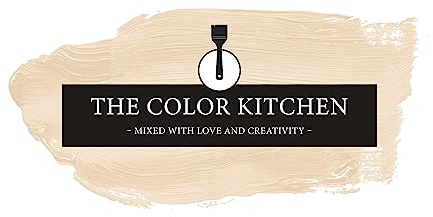 Livingwalls THE COLOR KITCHEN helle Wandfarbe - Malerfarbe für Wohnzimmer und Schlafzimmer - matte Innenfarbe in Beige - 5l Deckfarbe in TCK5000