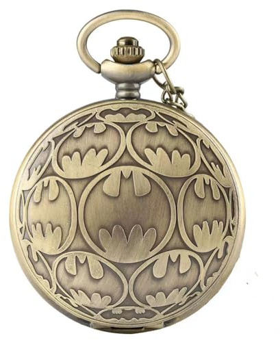 AAKG Montre de Poche à clapet Vintage, Montre de Poche en Quartz, Montre Murale à Collier étudiant, Montre à chaîne (Horloge à chaîne)