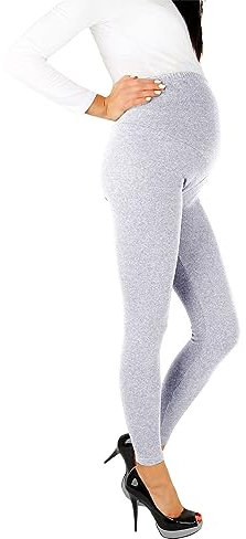 Termoleggings för gravida kvinnor: mammaleggings sport graviditetsstrumpbyxor gravida termo leggings stretch mammabyxor skinny termiska gravidleggings – termostrumpbyxor för gravida kvinnor, GRÅ, S
