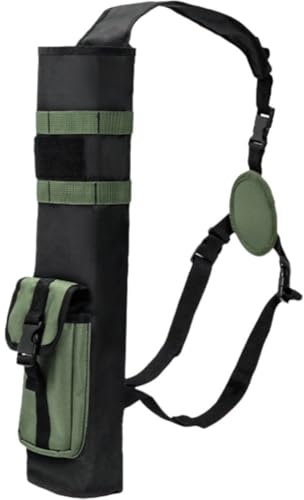 Muteitt Carquois pour Flèches Arrière De Tir À l'arc, avec Système Molle Poches pour Pratique du Tir À l'arc