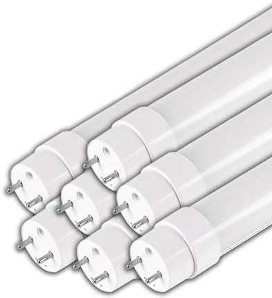 V-TAC 8x Tubi LED 150 CM con attacco G13 20W - 2100 Lumen - Chip Samsung - Tubi LED per Soffitto, Parete, Garage, Negozio - Tubo LED forma T8 - Sostituzione Neon - Luce 6500K Bianca Fredda