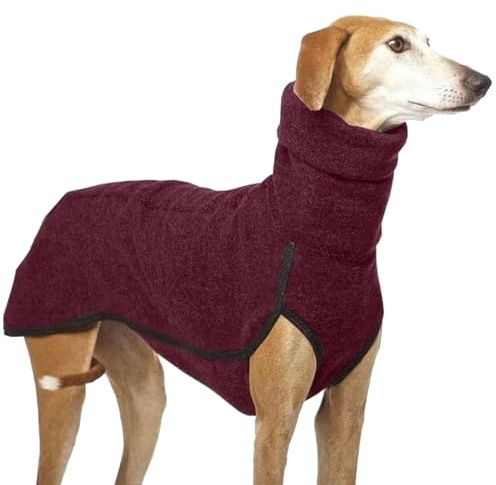 Pull Whippet | Whippet | Pull Chaud Italien pour Lévriers | Lurcher Sweater Sweatshirt | Vêtement À Col Roulé pour Chien De Petite, Moyenne Et Taille