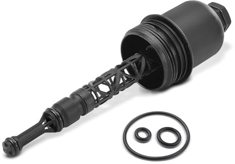 Frankberg Boîtier de filtre à huile Essence Compatible avec SLK R171 1.8L Classe CLC CL203 1.8L Classe CLC CL203 1.6L Classe C T-modèle S204 1.8L Classe C W204 1.8L Remplacer# V30-1025