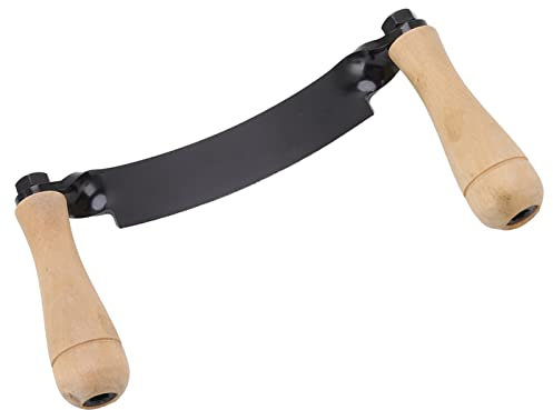 Pssopp Outil de Rasage de Tirage, Couteau de Tirage en Acier au Tungstène Robuste et Durable Large Application pour Les Bûches (10 Pouces)