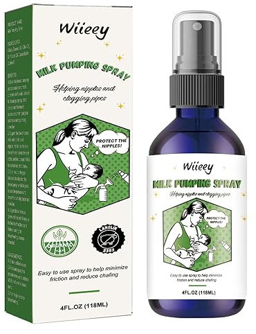 Cipliko Breast Pumping Spray,118ml Hydrating Breast Care Moisturizing Repairing Pumping Spray - Non-Greasy Breast Spray Breastfeeding Supplies to Moisturize Skin
