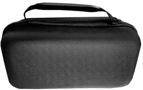 AZURAOKEY Projektortasche kompatibel mit HY320/HY300 Projektor, Projektor-Reisetasche, Tragetasche für Projektor und Zubehör, Schwarz (nur Hülle), Schwarz, Für Reisen