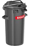 SULO SME50 Systemmülleimer mit Bügel 50L Grau RAL7021