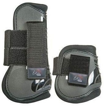 HKM 8566 Springgamaschen und Streichkappen 4er Set, gefüttert, Pony Cob Full