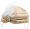 Wilbers NEU Hut Turban Luxus, Gold